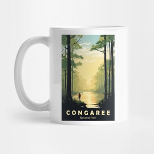 Congaree National Park Travel Poster Mug